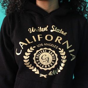 F21 black Los Angeles sweatshirt